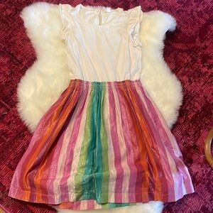 Beautiful crew cut girls dress